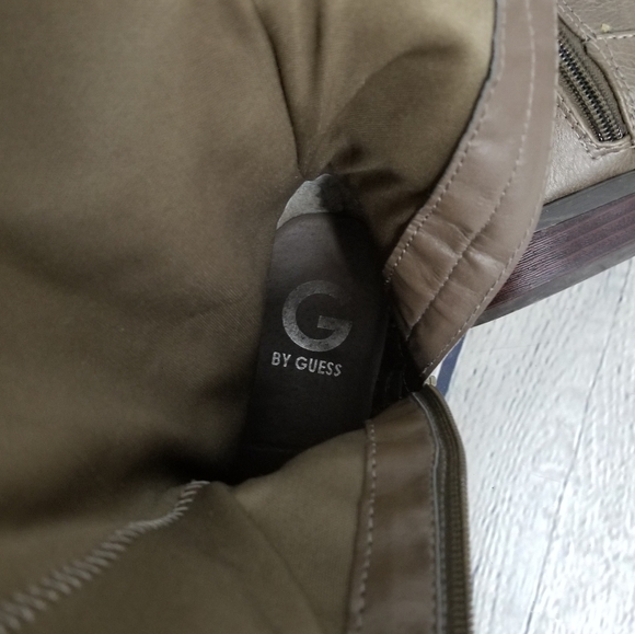 G BY GUESS | sherpa tall heeled side zip boot - Picture 11 of 12